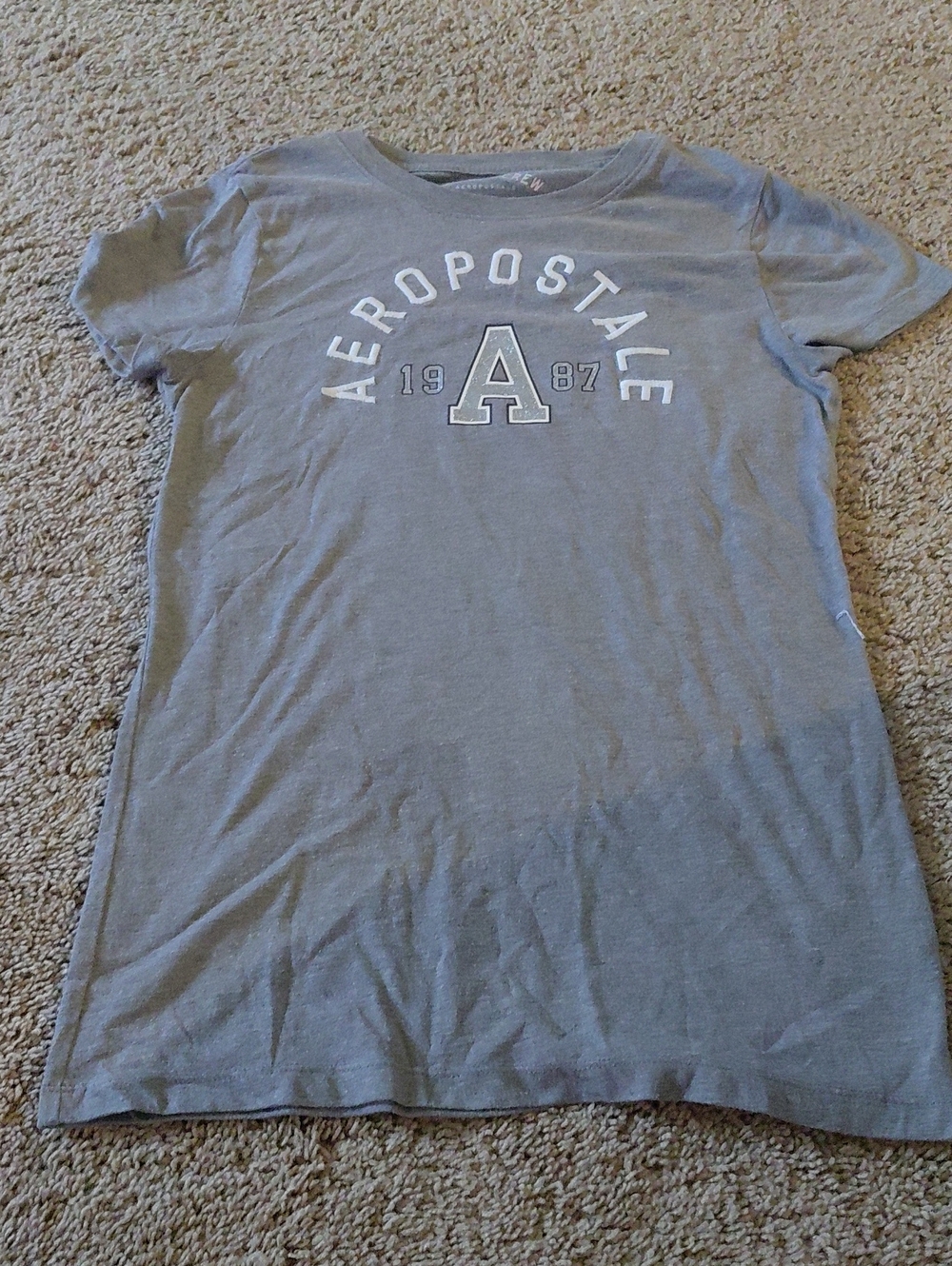 Aeropostale Grey Tee Womens Size M